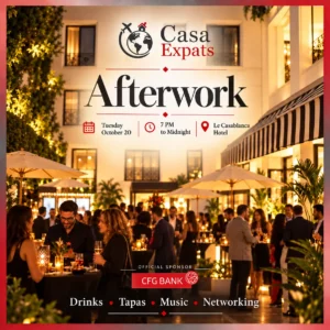 Casaexpats Afterwork – Le Casablanca Hôtel